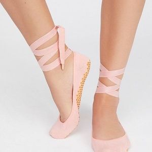 Free People Lucky Honey Grip Socks